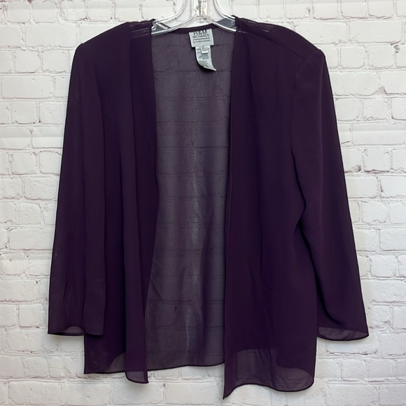 R&M Richards Glitter Embroidered Two Piece Set - Picture 6 of 12